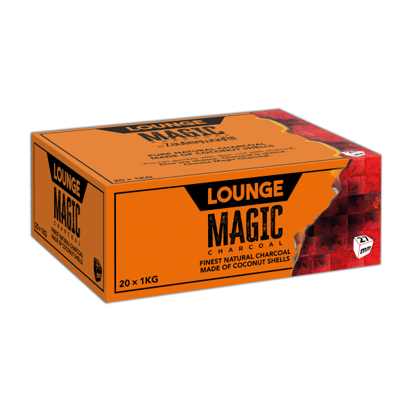 27mm Magic Cube Gastro Naturkohle by Zauberwürfel